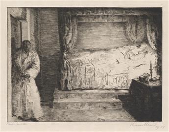 HANS MEID Szene aus Othello (Im Schlafgemach der Desdemona).